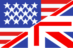 UK and US flags