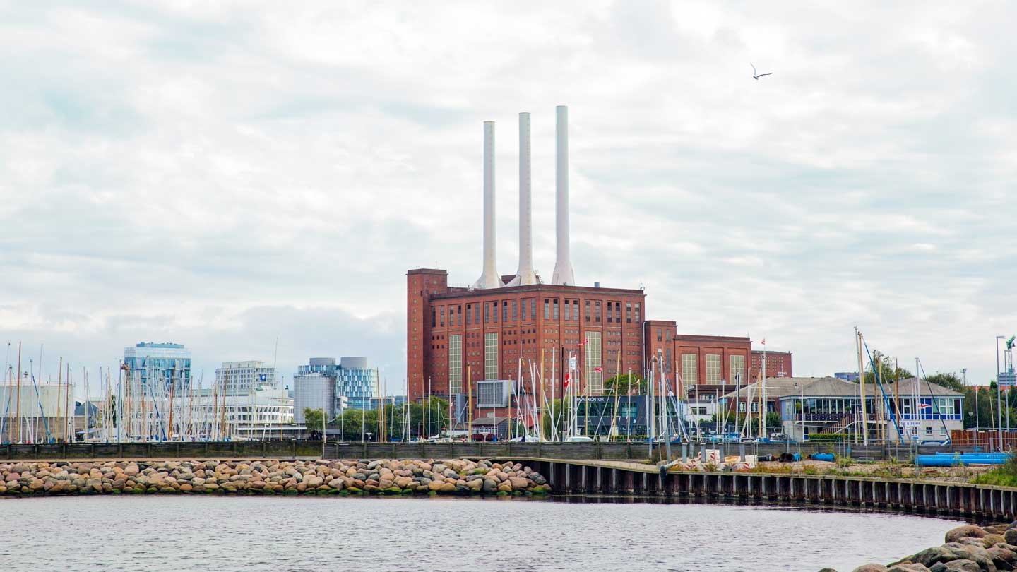 Svanemøllen Combined Heat and Power Plant, located i Copenhagen, Denmark.