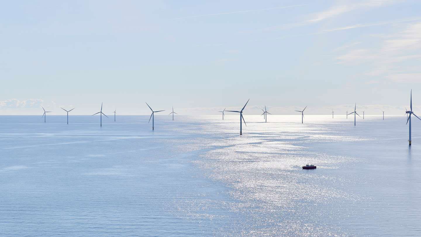 anholt wind farm sunshine