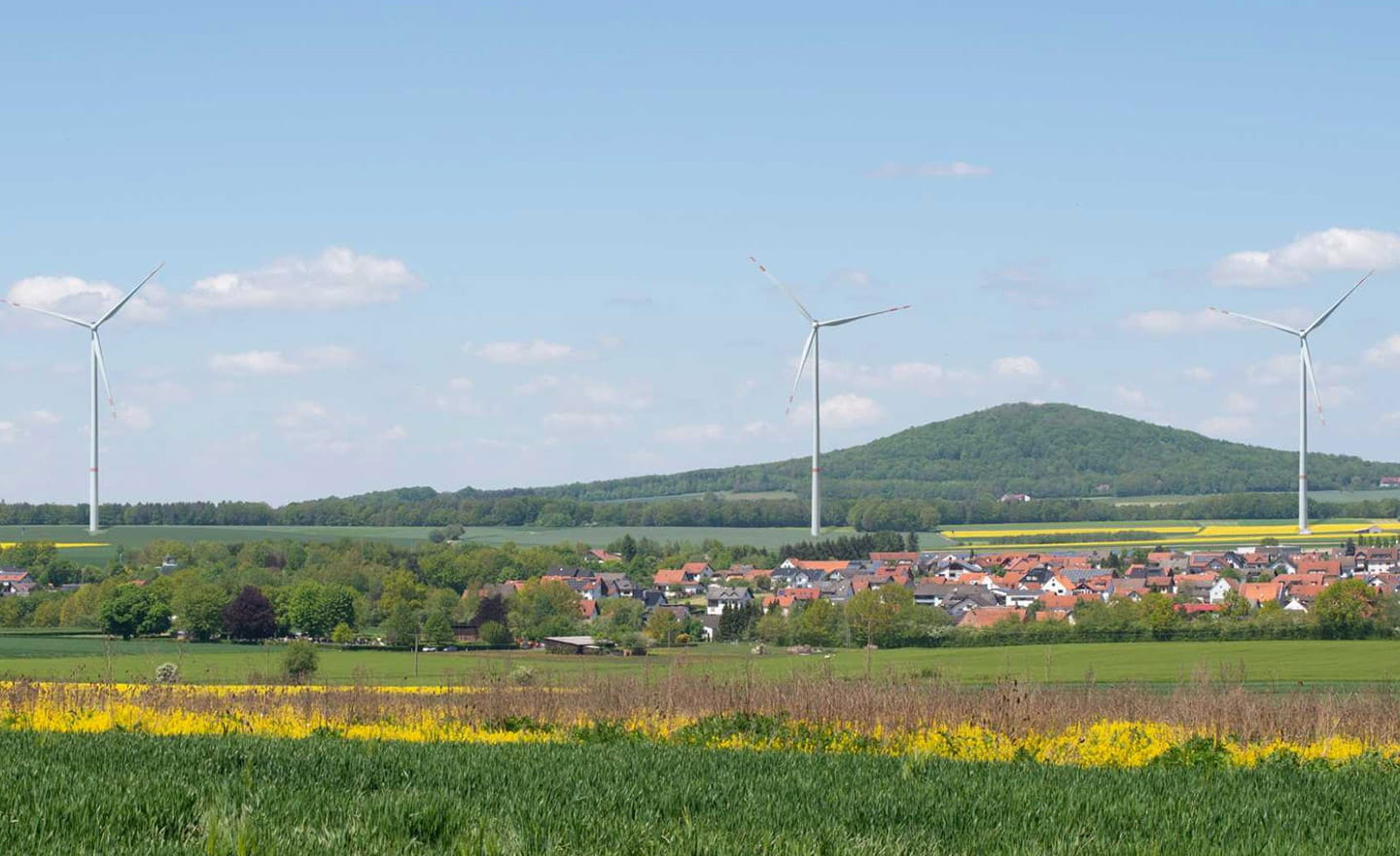 Onshore-Windpark in Osthessen: Burghaun