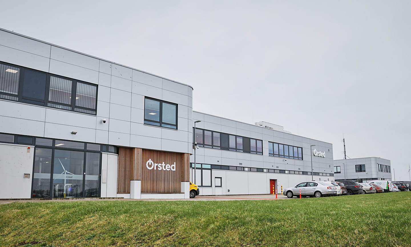 Betriebsführungszentrale von Ørsted in Norddeich