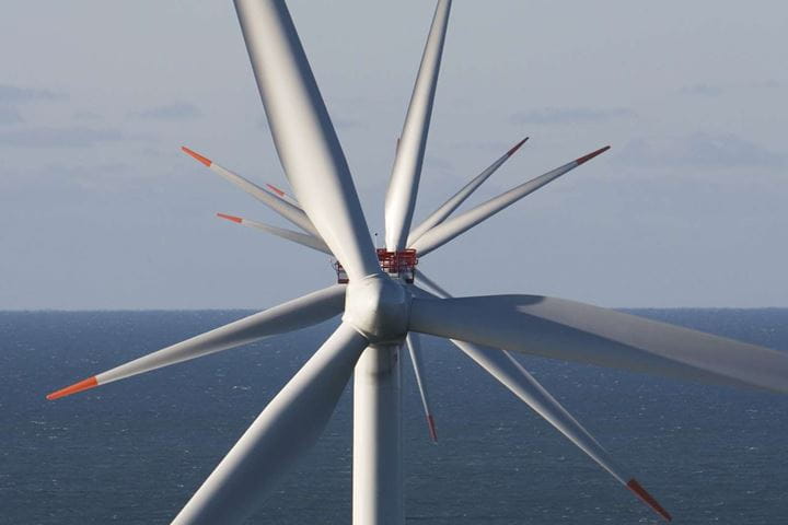Offshore-Windparks in der Nordsee