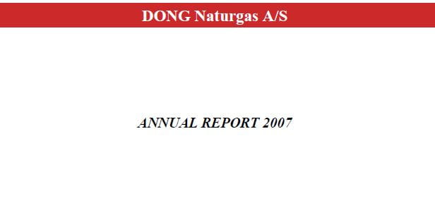 Ørsted, then known as DONG Energy, Sale & Service annual report for 2006.