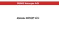 Ørsted, then known as DONG Energy, Sale & Service annual report for 2010.