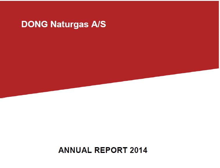 Ørsted, then known as DONG Energy, Sale & Service annual report for 2014.