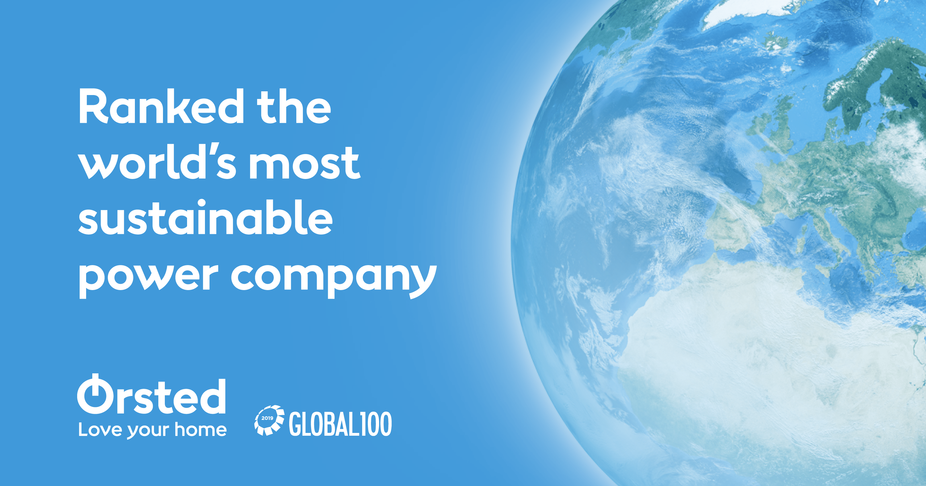 Orsted is the worlds most sustainable energy company