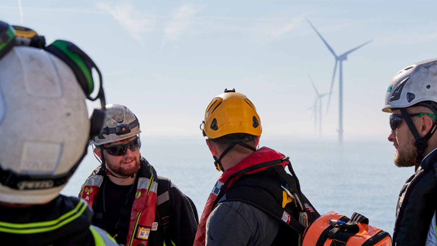 Offshore wind turbine technicians