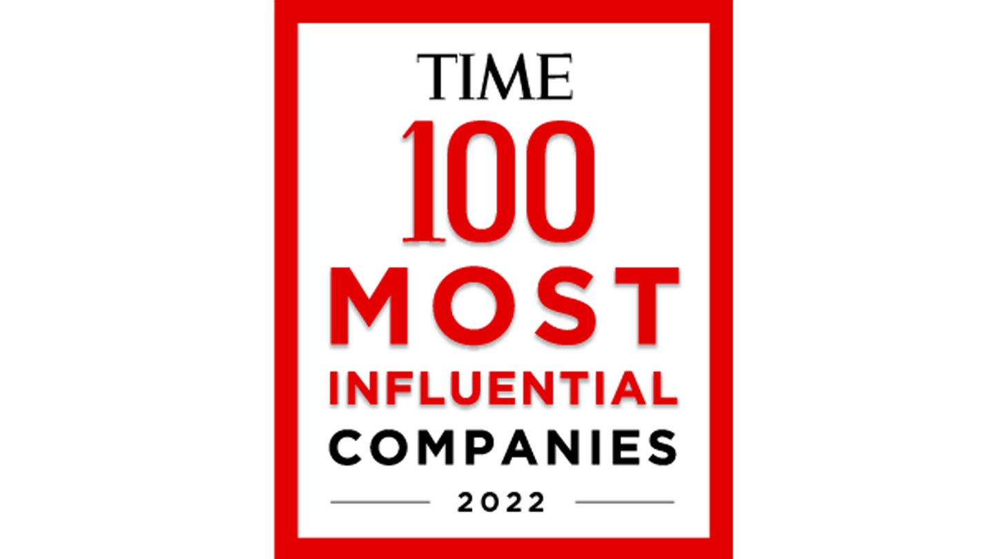 Logo of TIME100 Most Influential Companies 2022