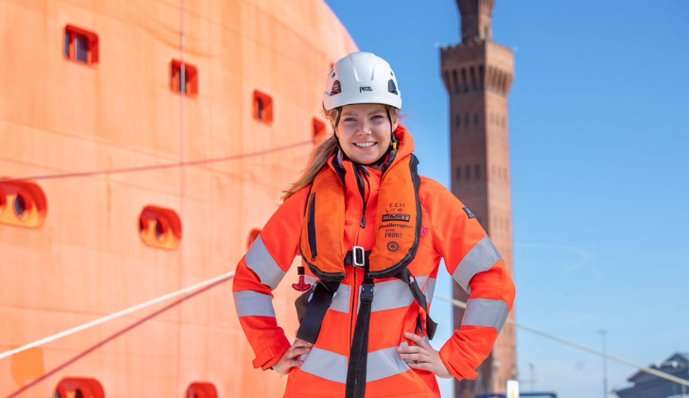 Ørsted offshore wind turbine technician apprentice in Grimsby