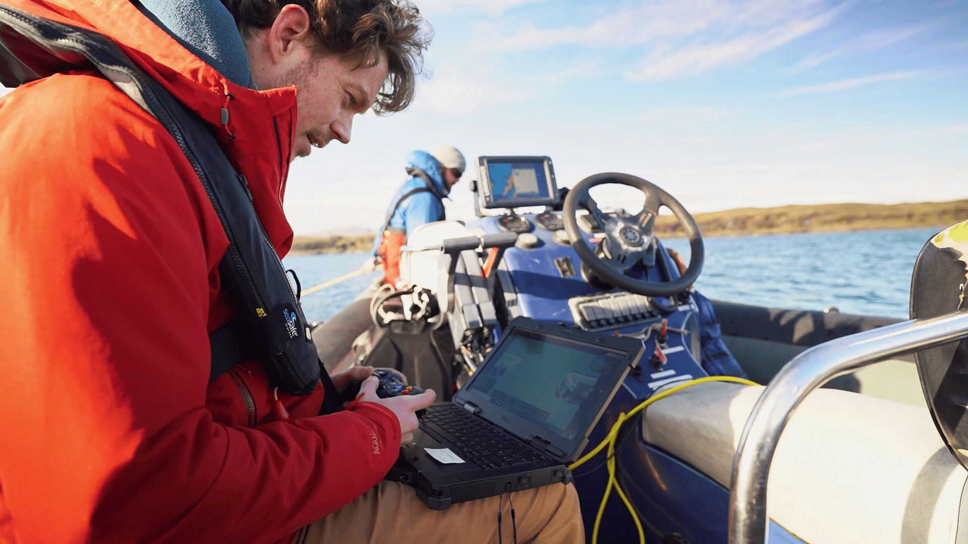 Scottish Association for Marine Science biologist using artificial intelligence and 3D imaging software