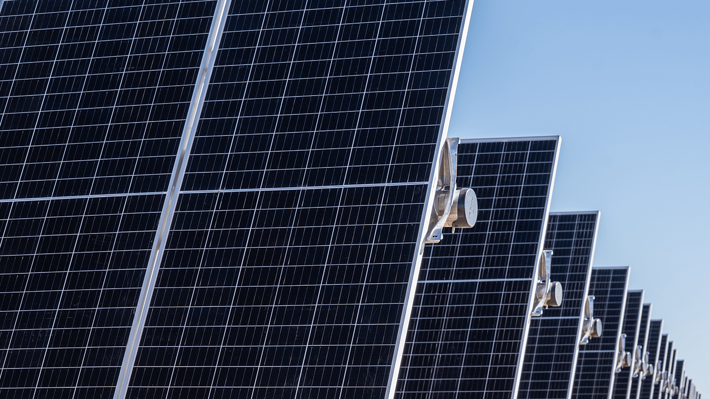 Permian Solar panels
